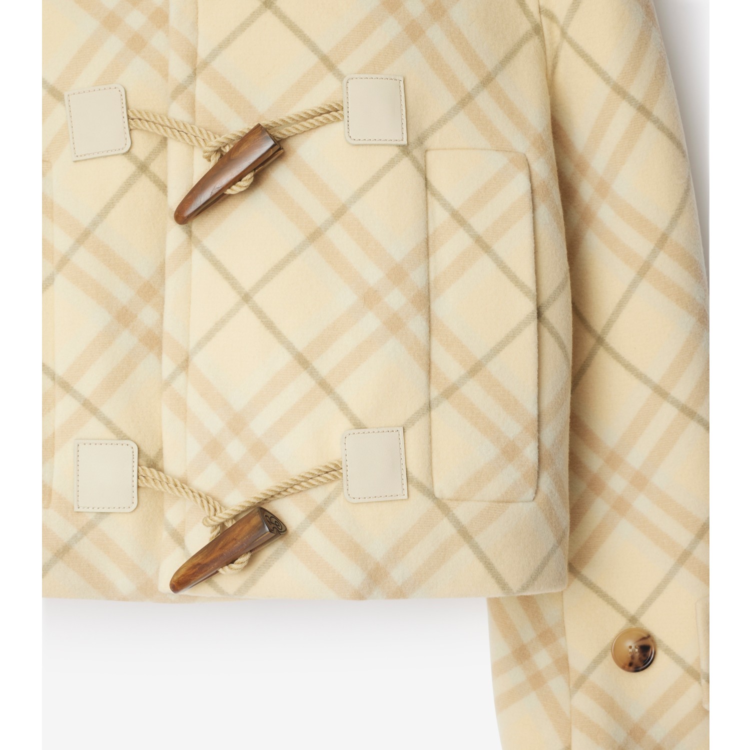 Wool Cashmere Duffle Jacket