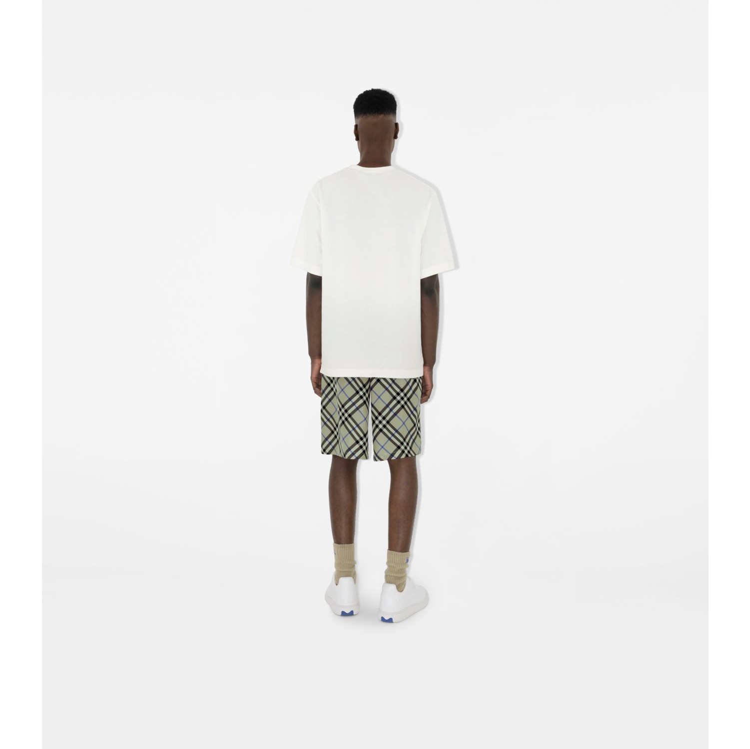 Seidenshorts in Check