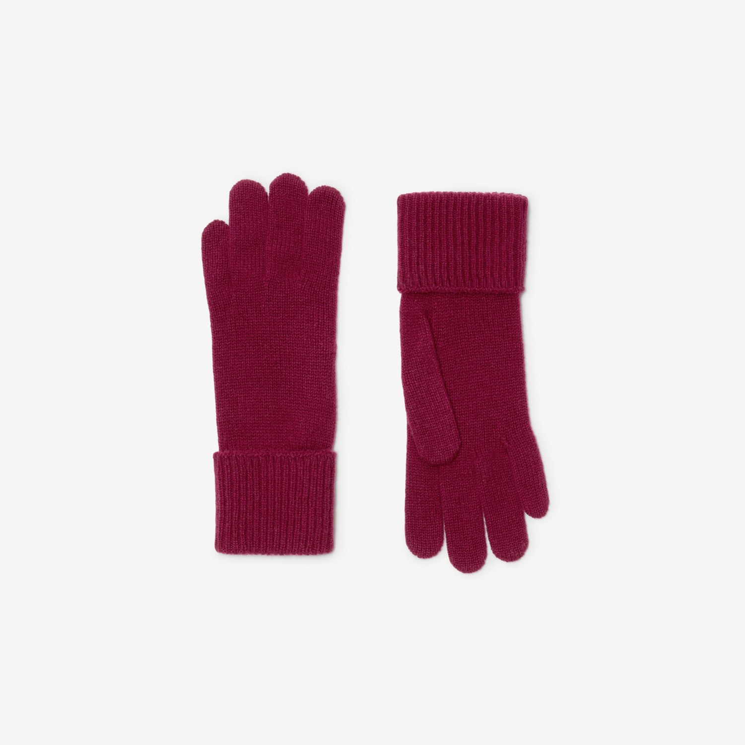 Cashmere Blend Gloves in Ripple - Men | Burberry® Official