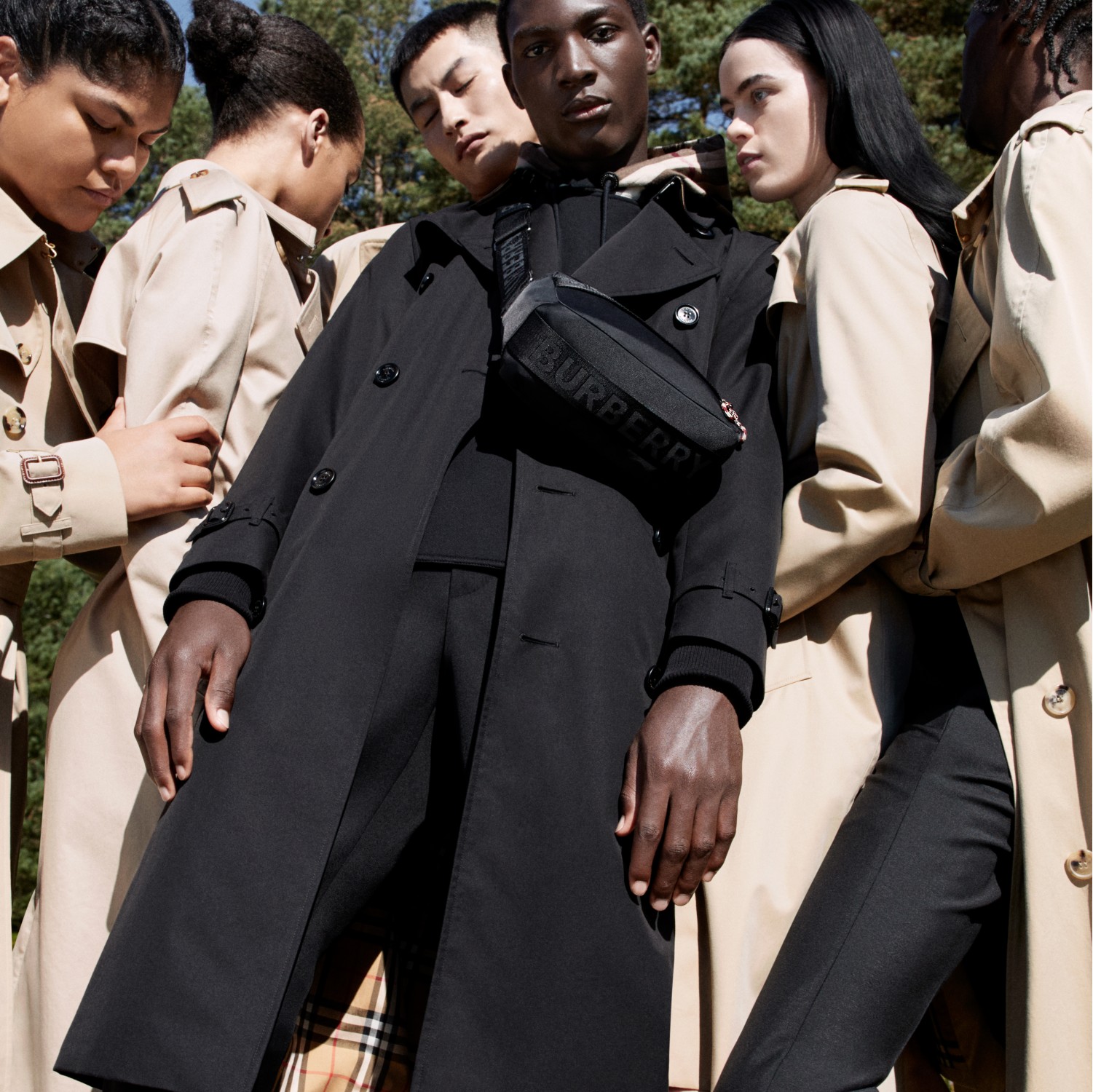 The Westminster Heritage Trench Coat in BLACK - Men, Cotton Gabardine |  Burberry® Official