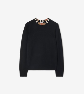 BURBERRY】バーバリー『ストライプ柄 長袖ニット sizeS P