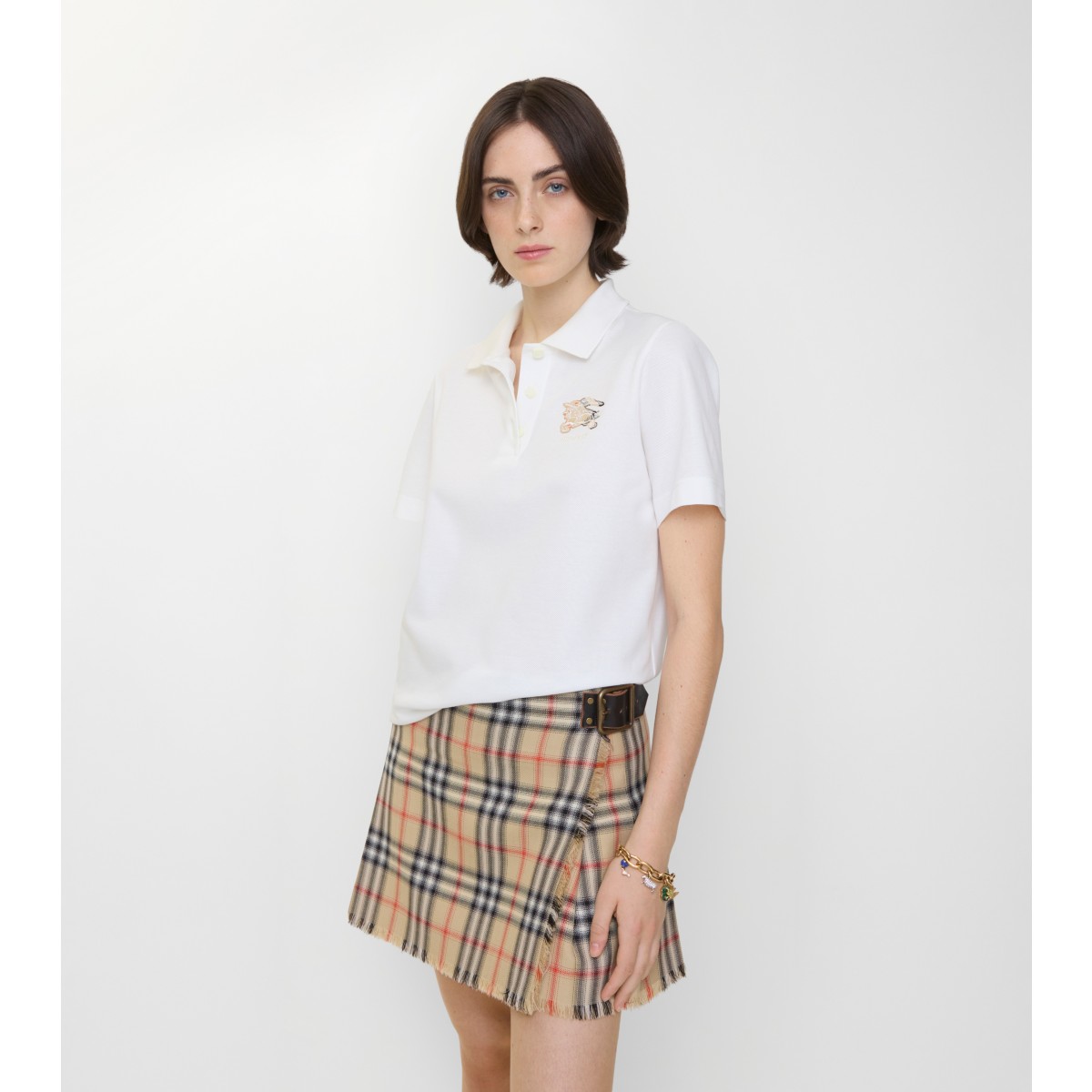  Check EKD Cotton Polo Shirt