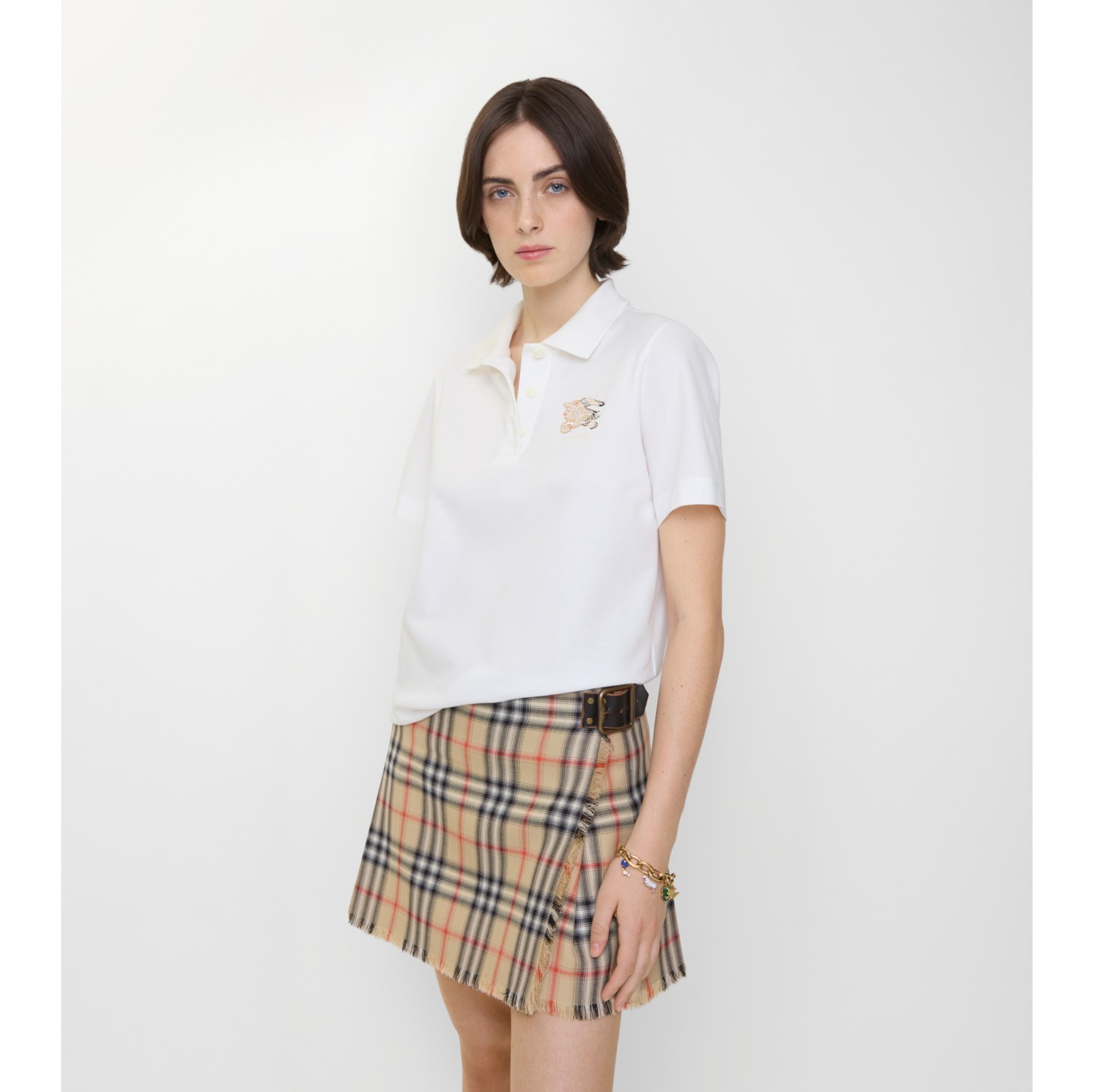 EKD Check Cotton Polo Shirt