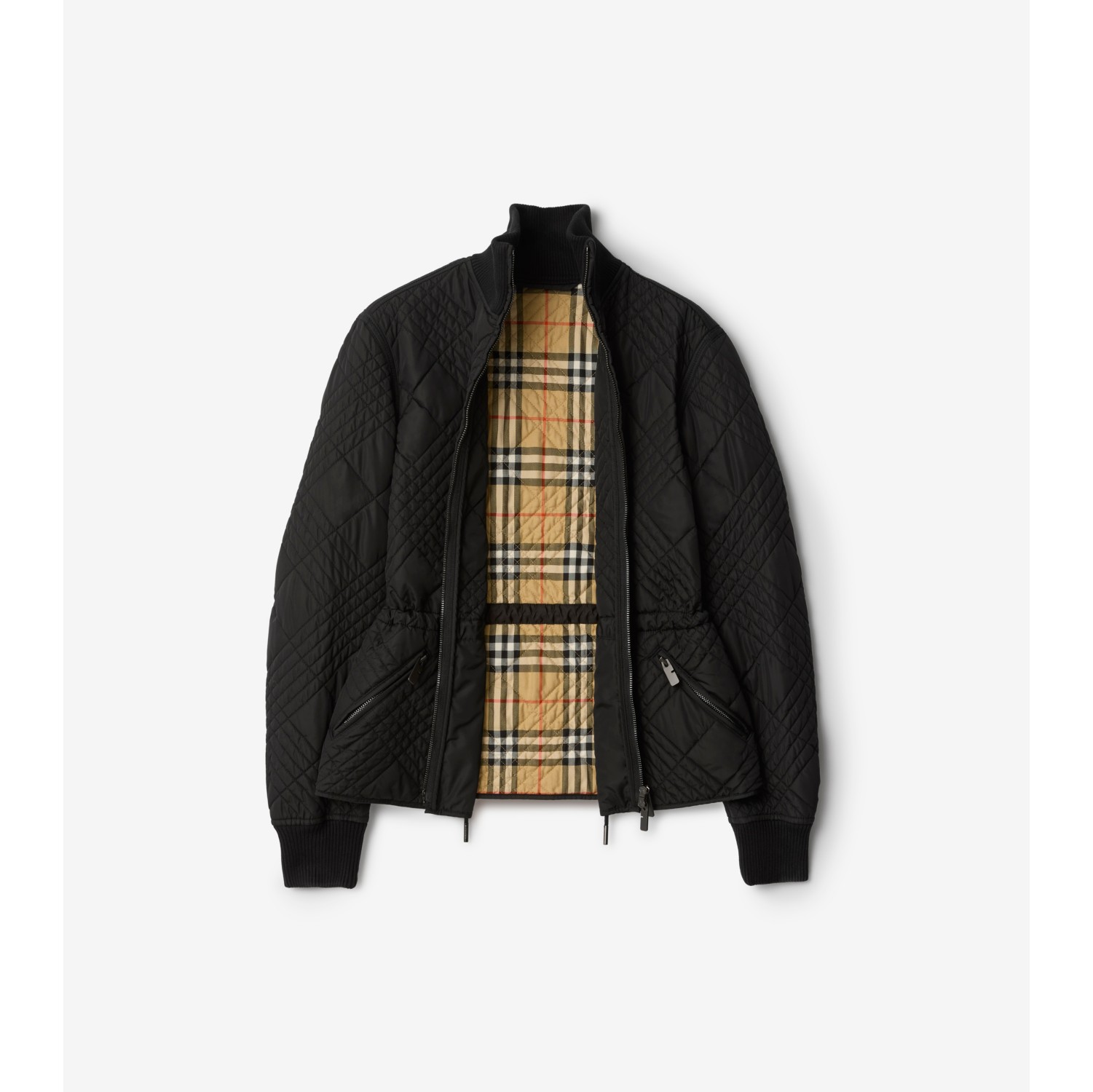 Micro Check-stitch Nylon Wakerley Jacket