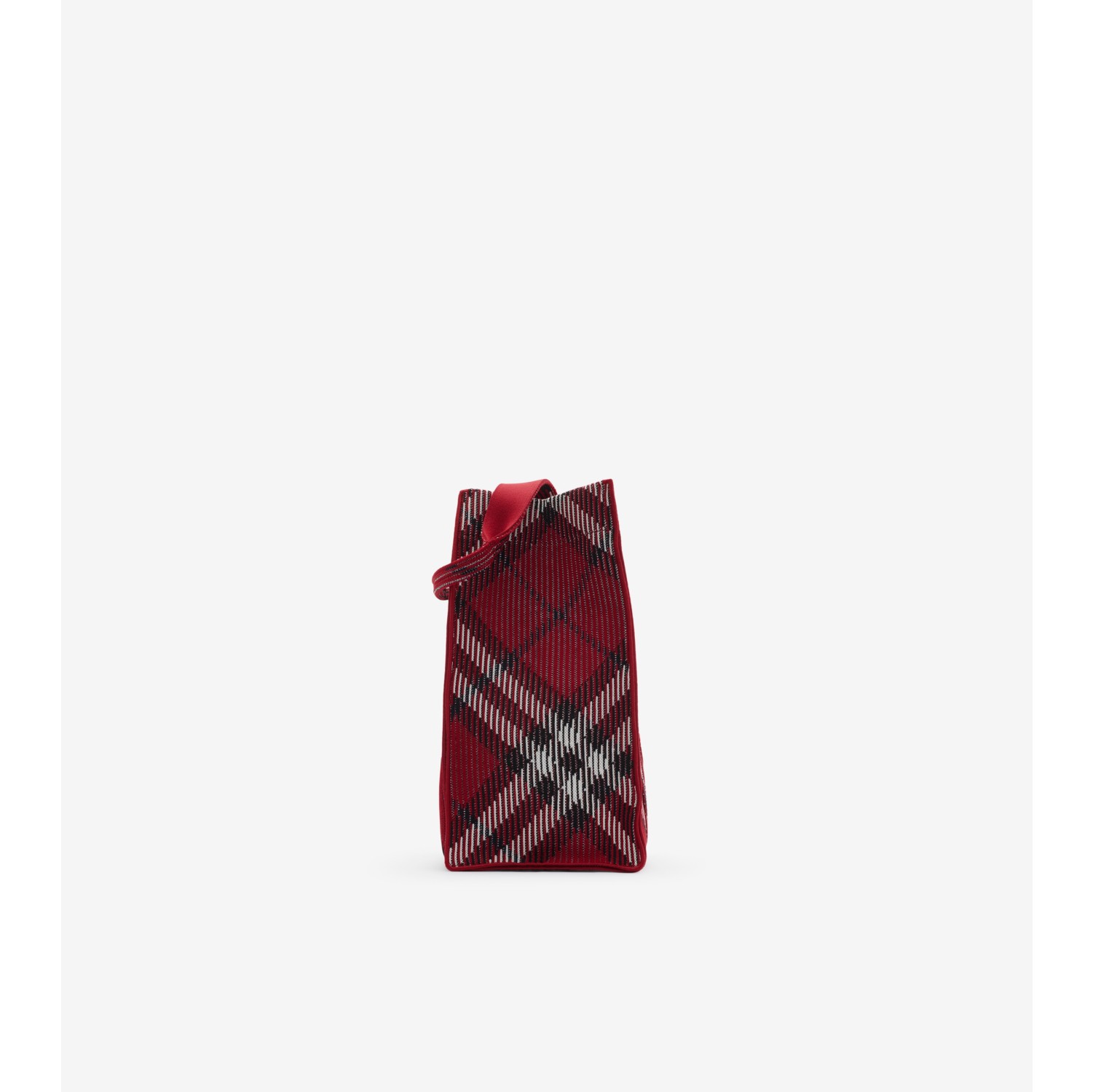 Medium Check Knitted Tote