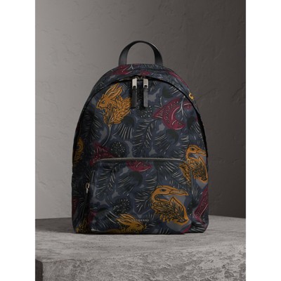 burberry backpack navy