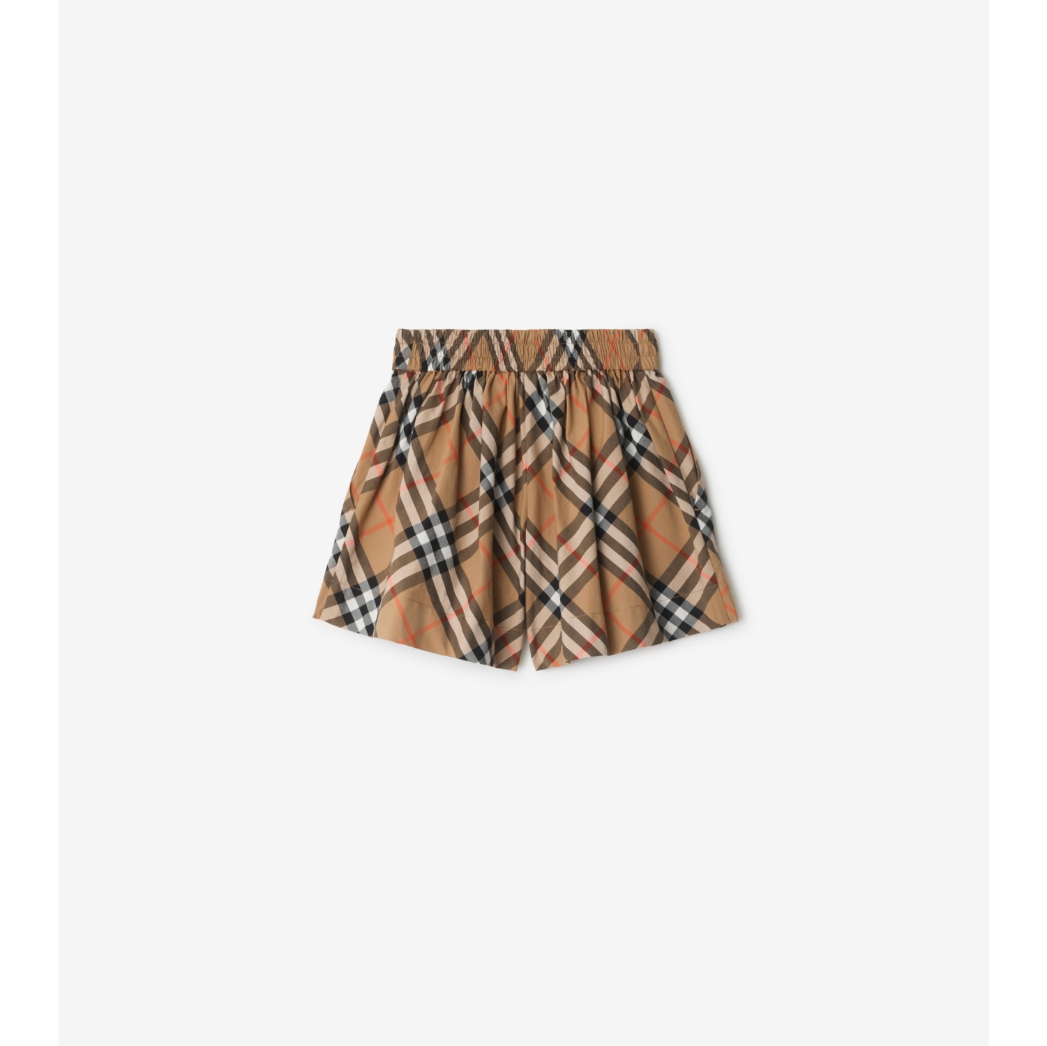 Baumwollshorts in Check