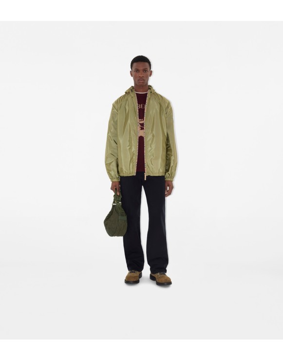 Nylon Hooded Jacket