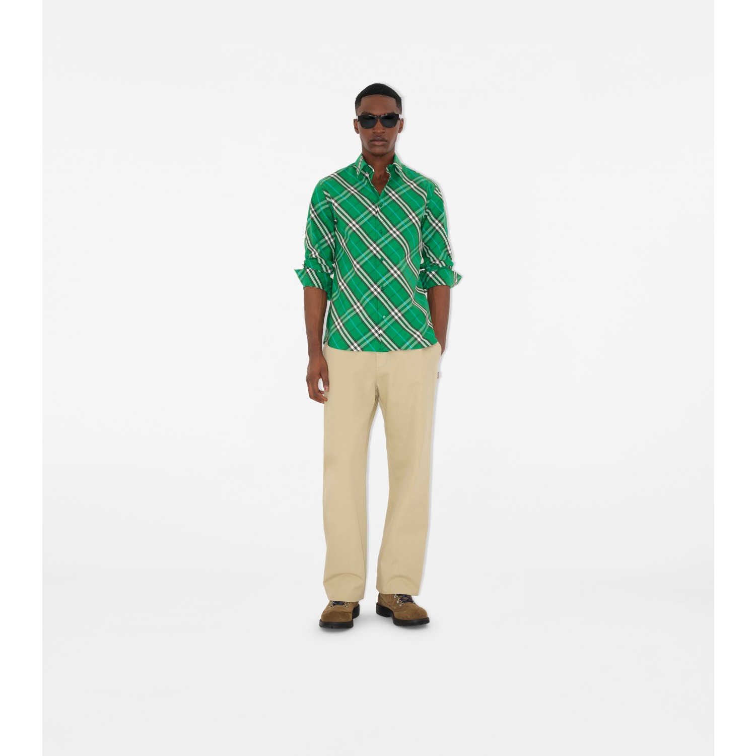 Chemise en coton Check