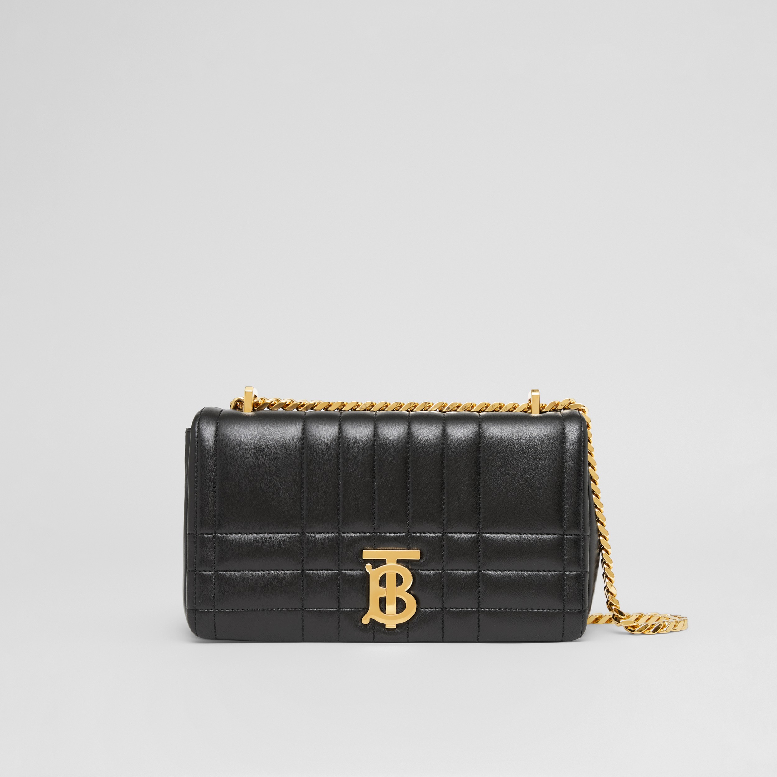 Quilted Leather Small Lola Bag in Black - Women | Burberry® Official - 1