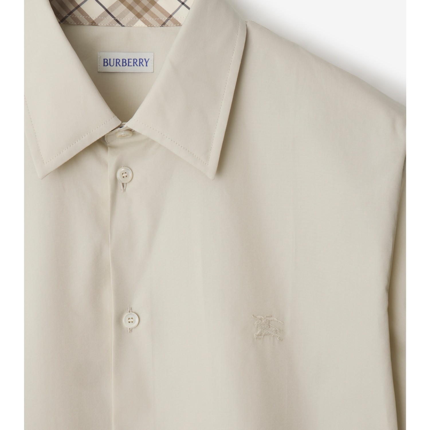 Slim Fit Cotton Poplin Shirt