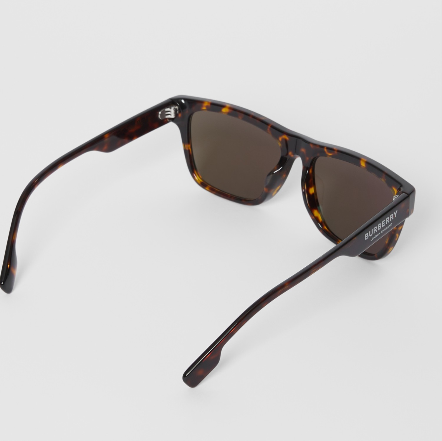 Square Frame Sunglasses in TORTOISESHELL Men Burberry Official