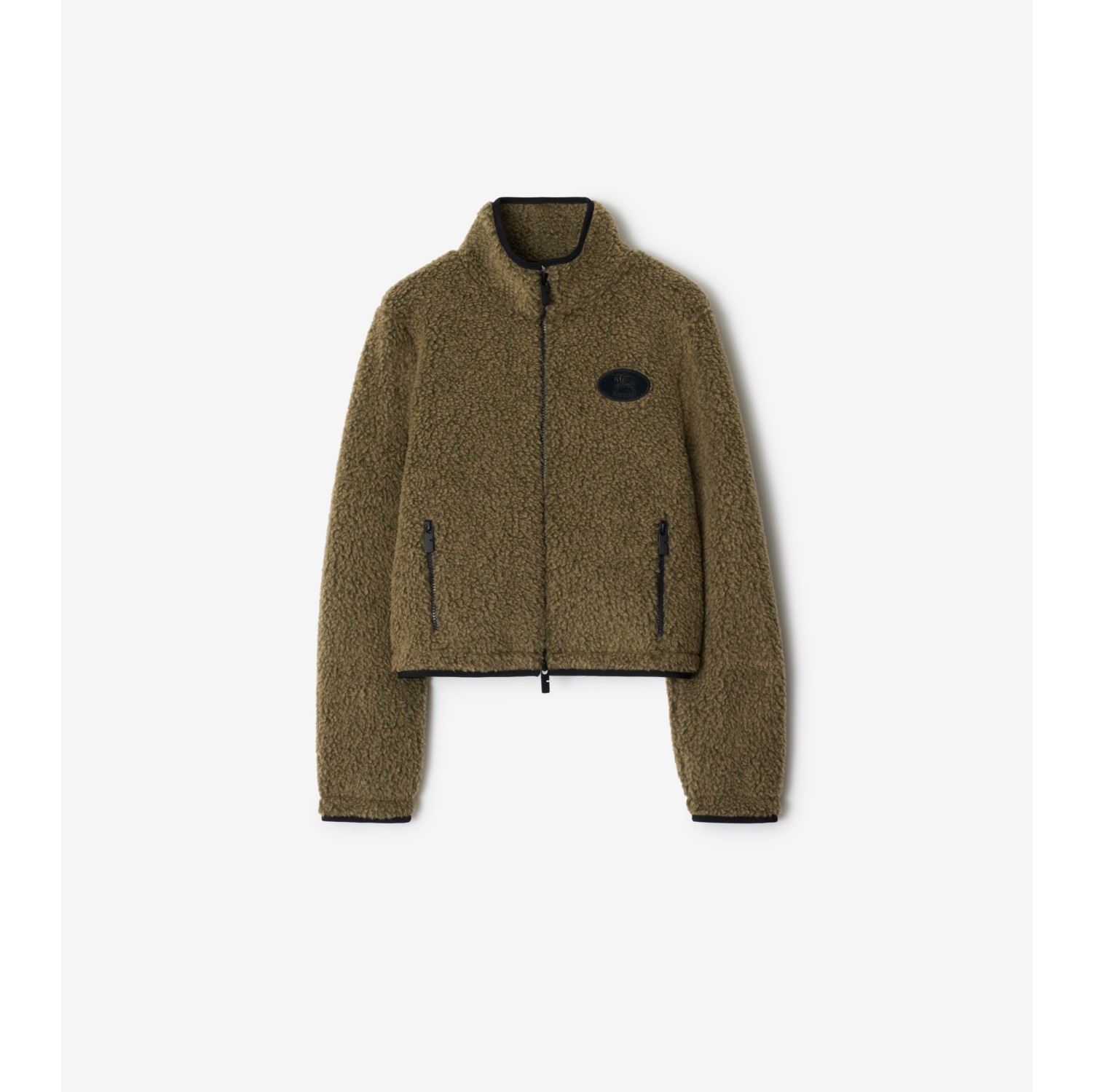 Cropped Fleece Jacket