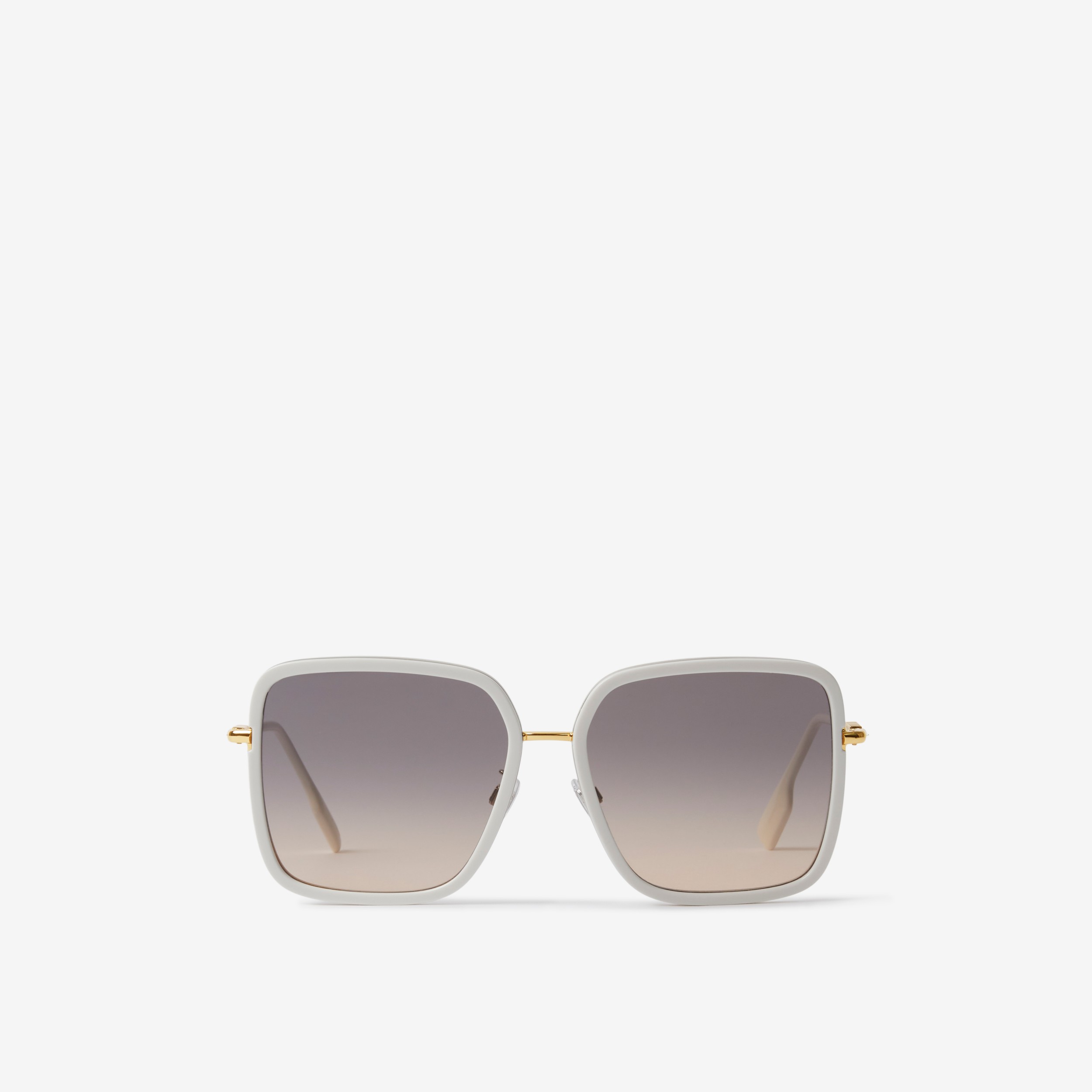 Oversized 2024 gold sunglasses