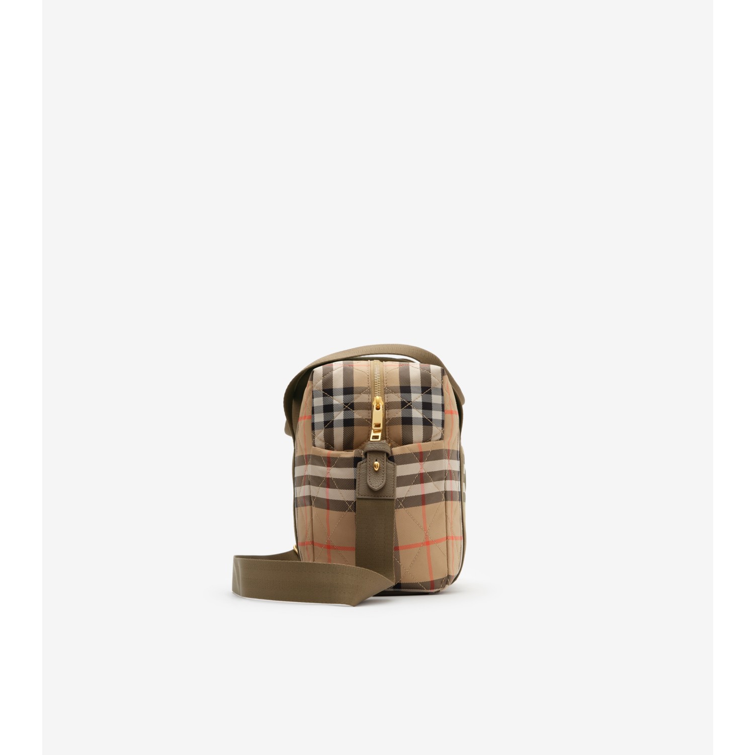 Bolso cambiador de bebé en nailon Check