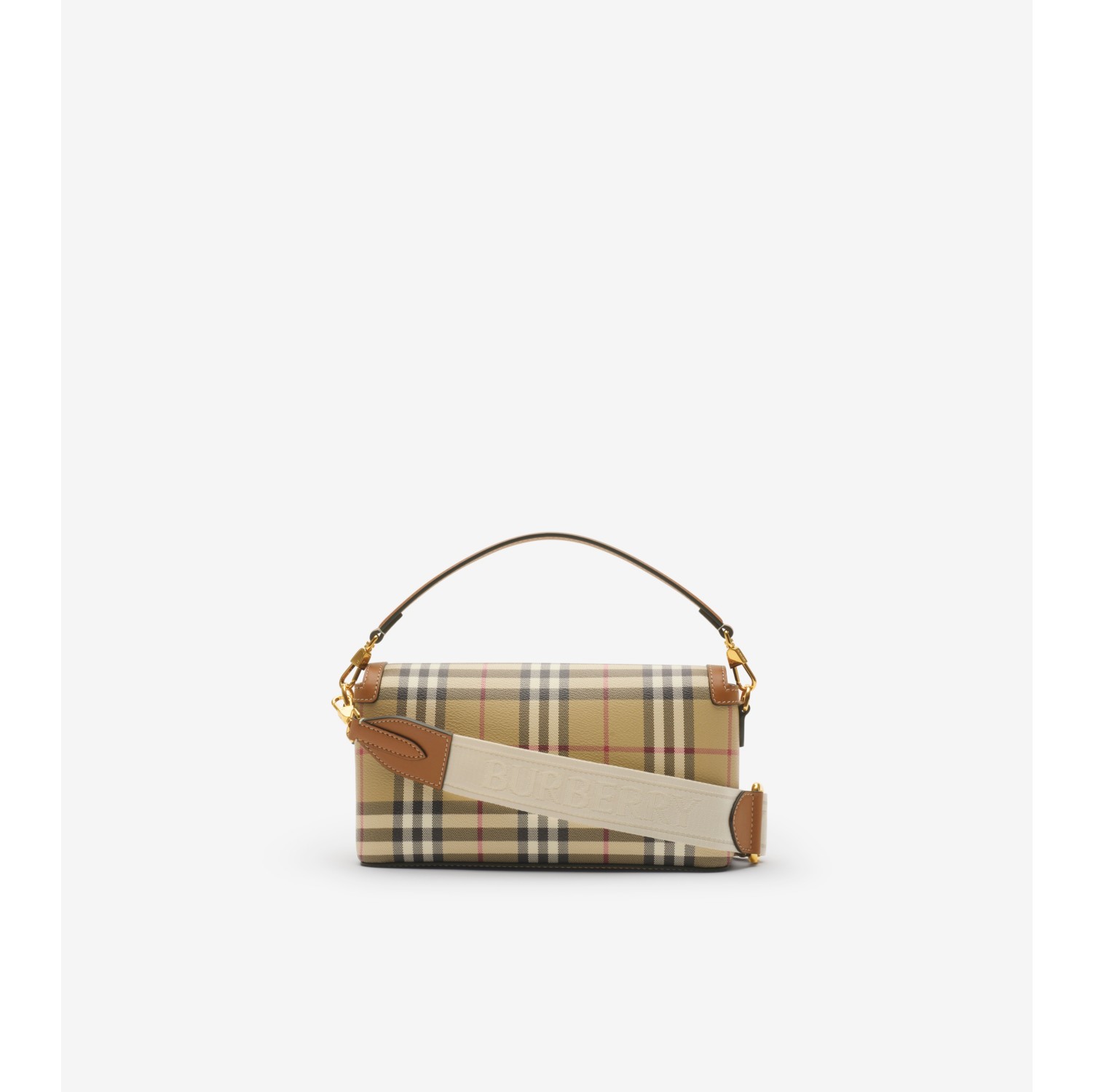 Top Handle Note Bag in Archive beige/briar brown - Women