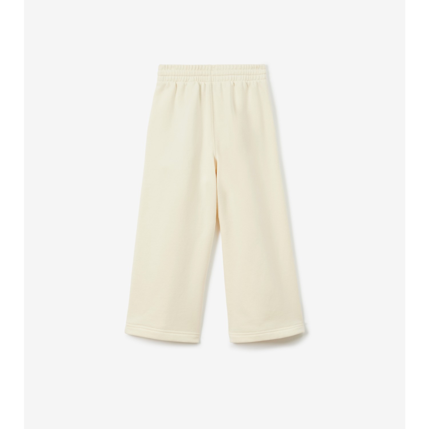 EKD Cotton Track Pants in Pale Cream | Burberry® Official