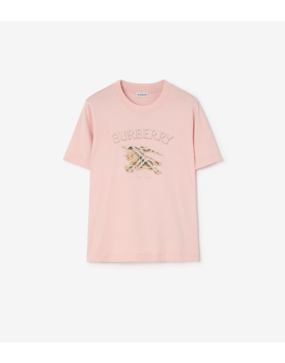 Knight Check Cotton T-shirt