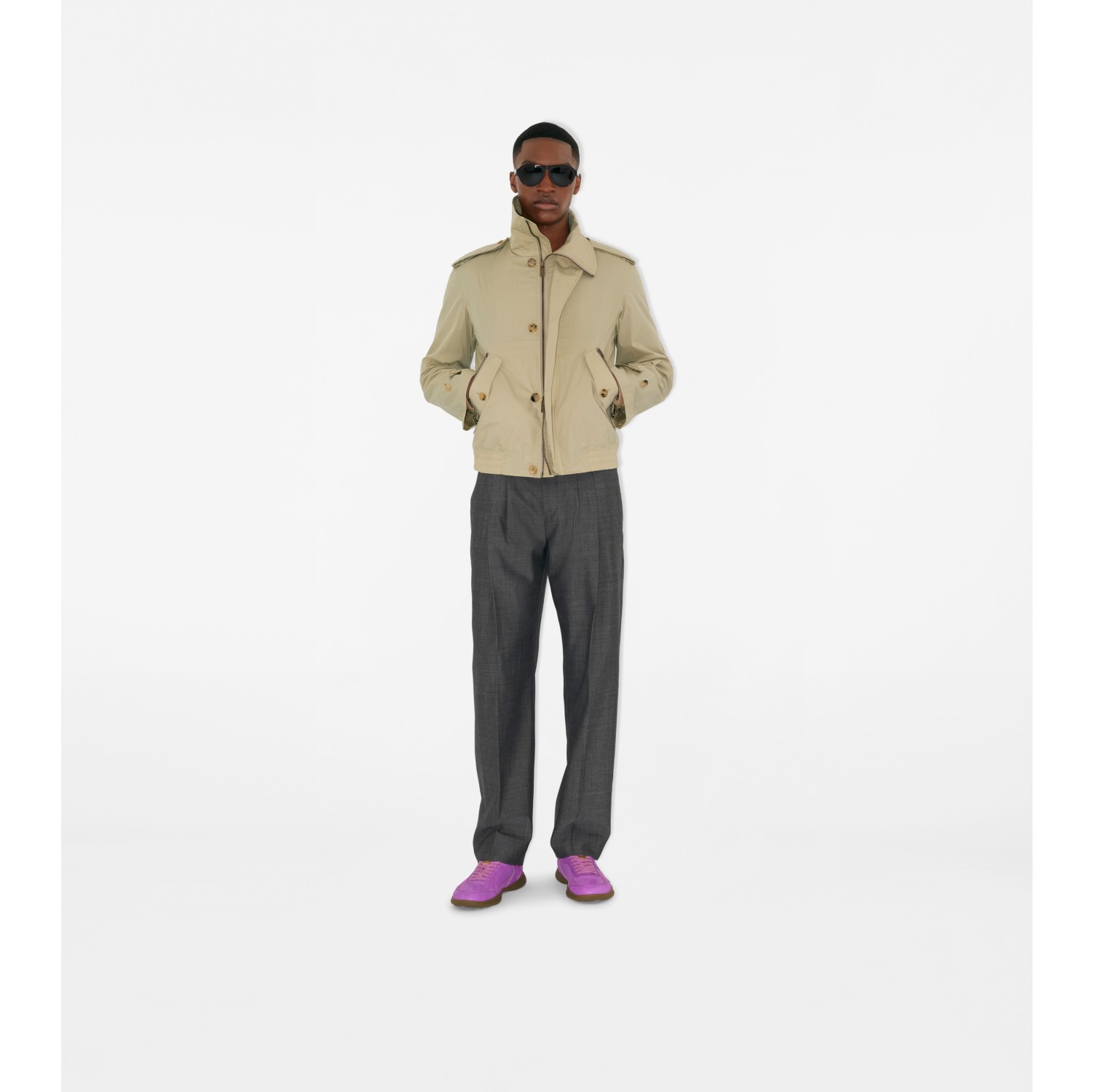 Wool Tailored Trousers
