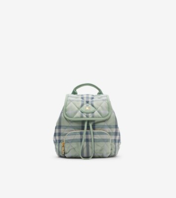 Mini Horseshoe Backpack​ in Seafoam green - Women | Burberry® Official
