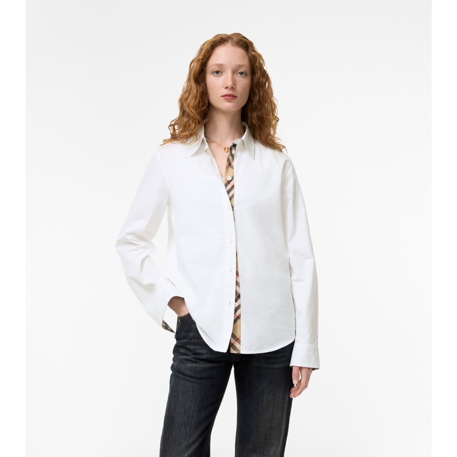 Classic Fit Cotton Poplin Shirt