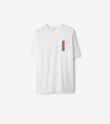 コットンTシャツ (ホワイト) - メンズ | Burberry®公式サイト