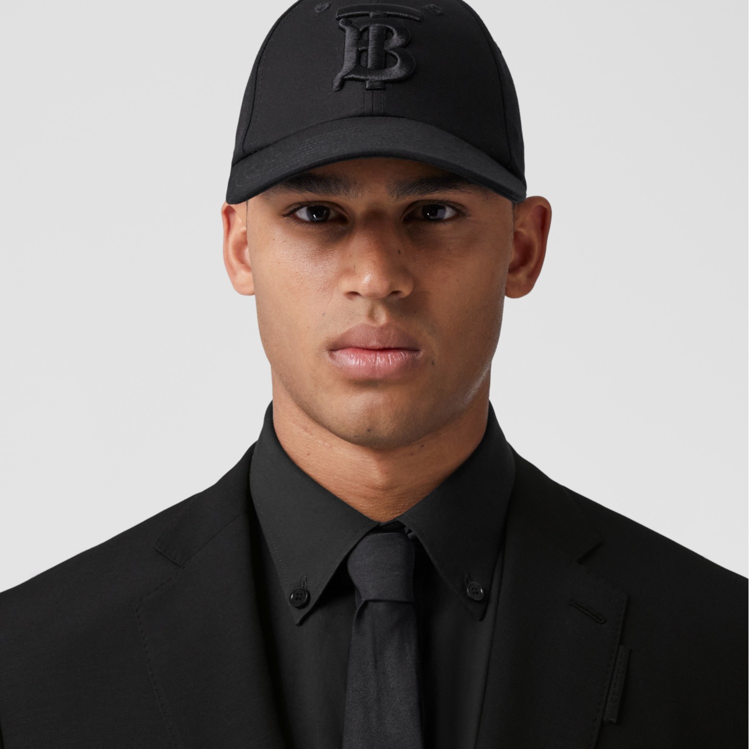 Classic Fit Wool Mohair Tailored Jacket in Black - Men | Burberry® Official