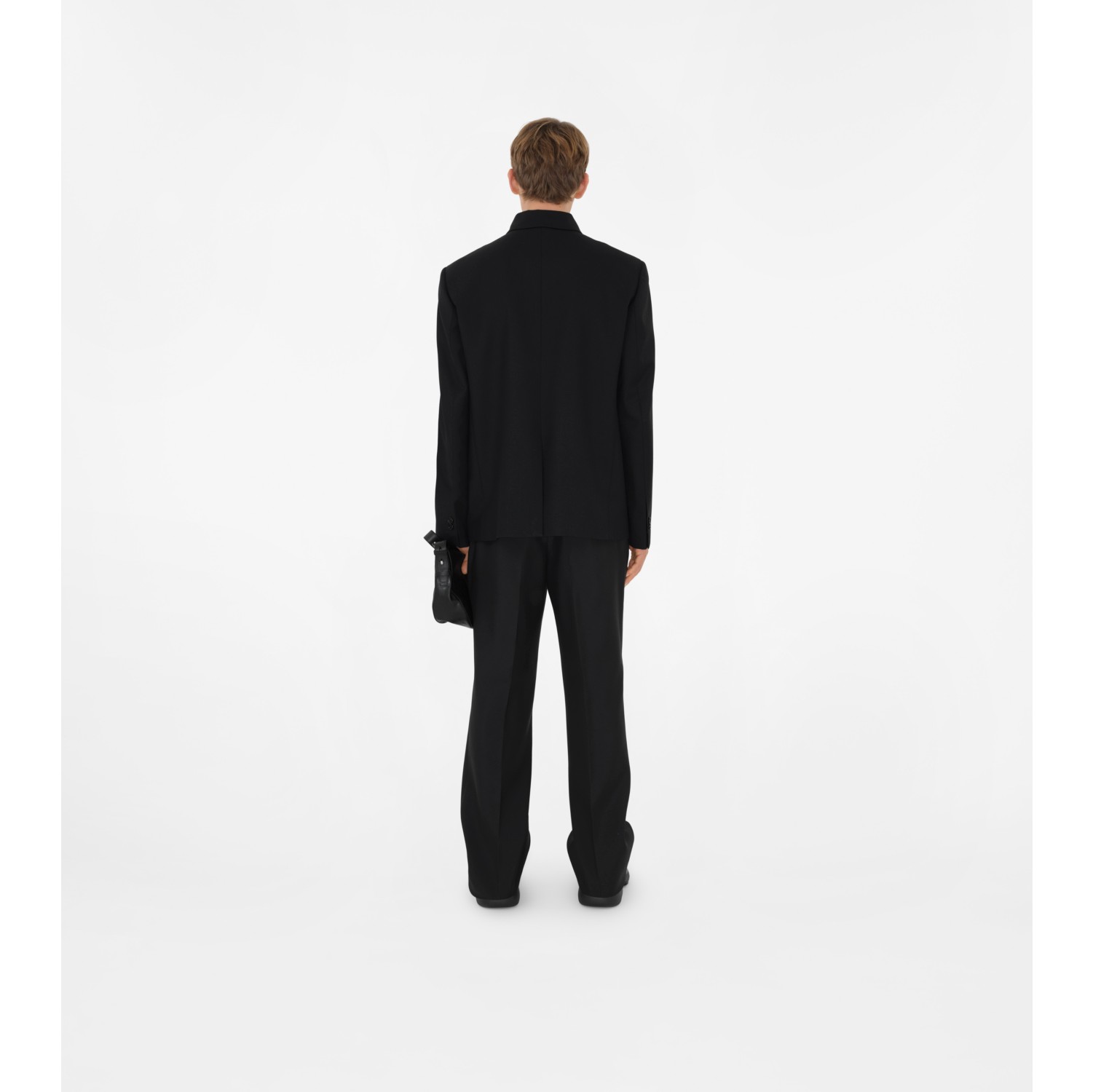 ウール テーラードジャケット (ブラック) - メンズ, ウール | Burberry®公式サイト