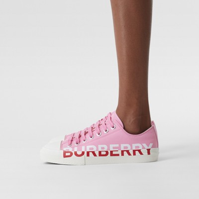 pink burberry sneakers