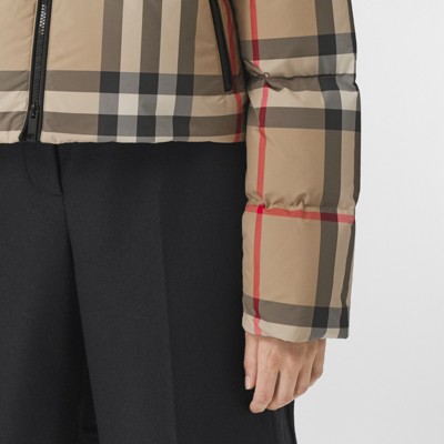 burberry cropped puffer