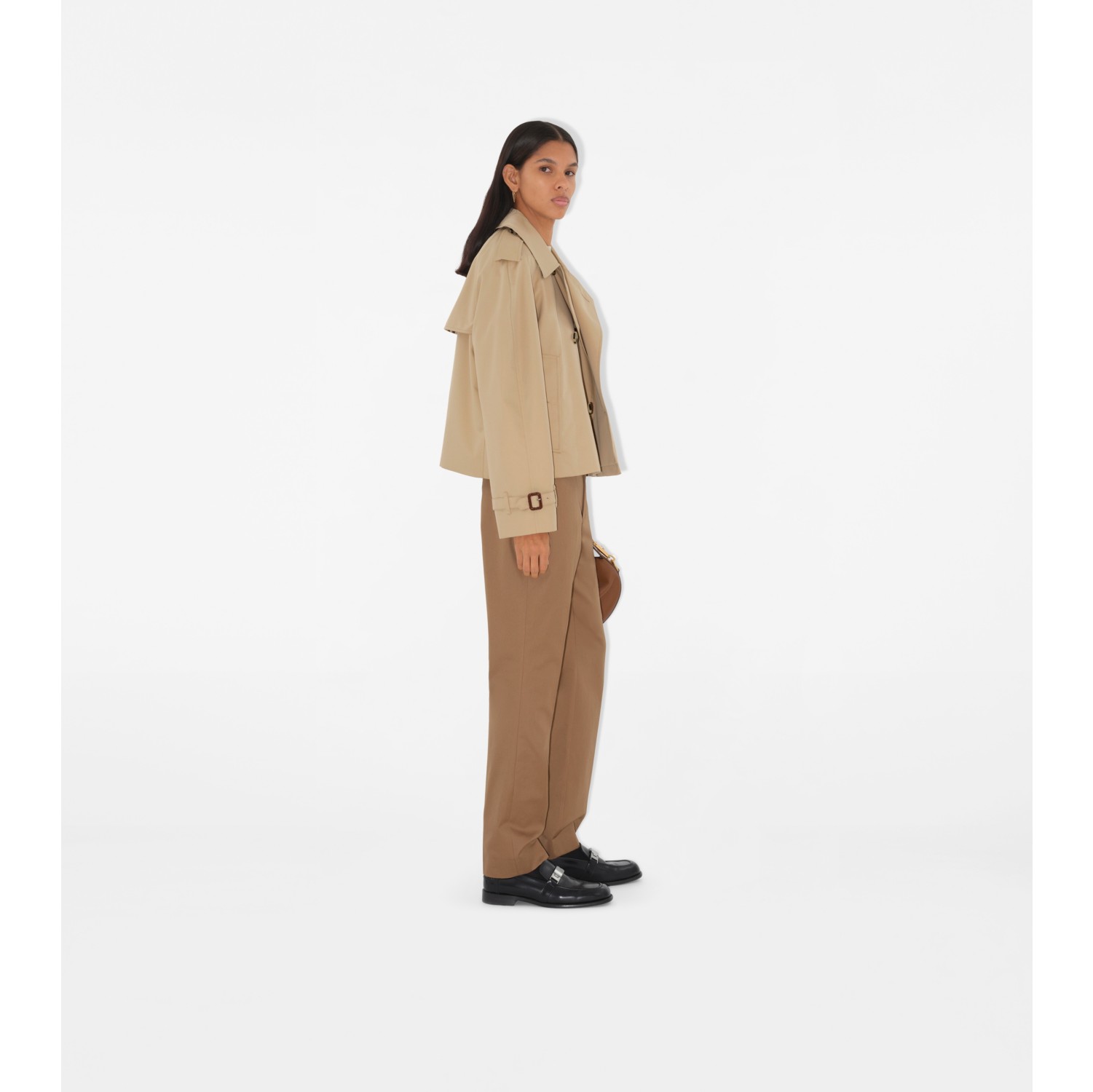 Gabardine Tailored Trousers