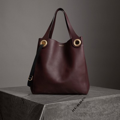 burberry the leather grommet detail backpack