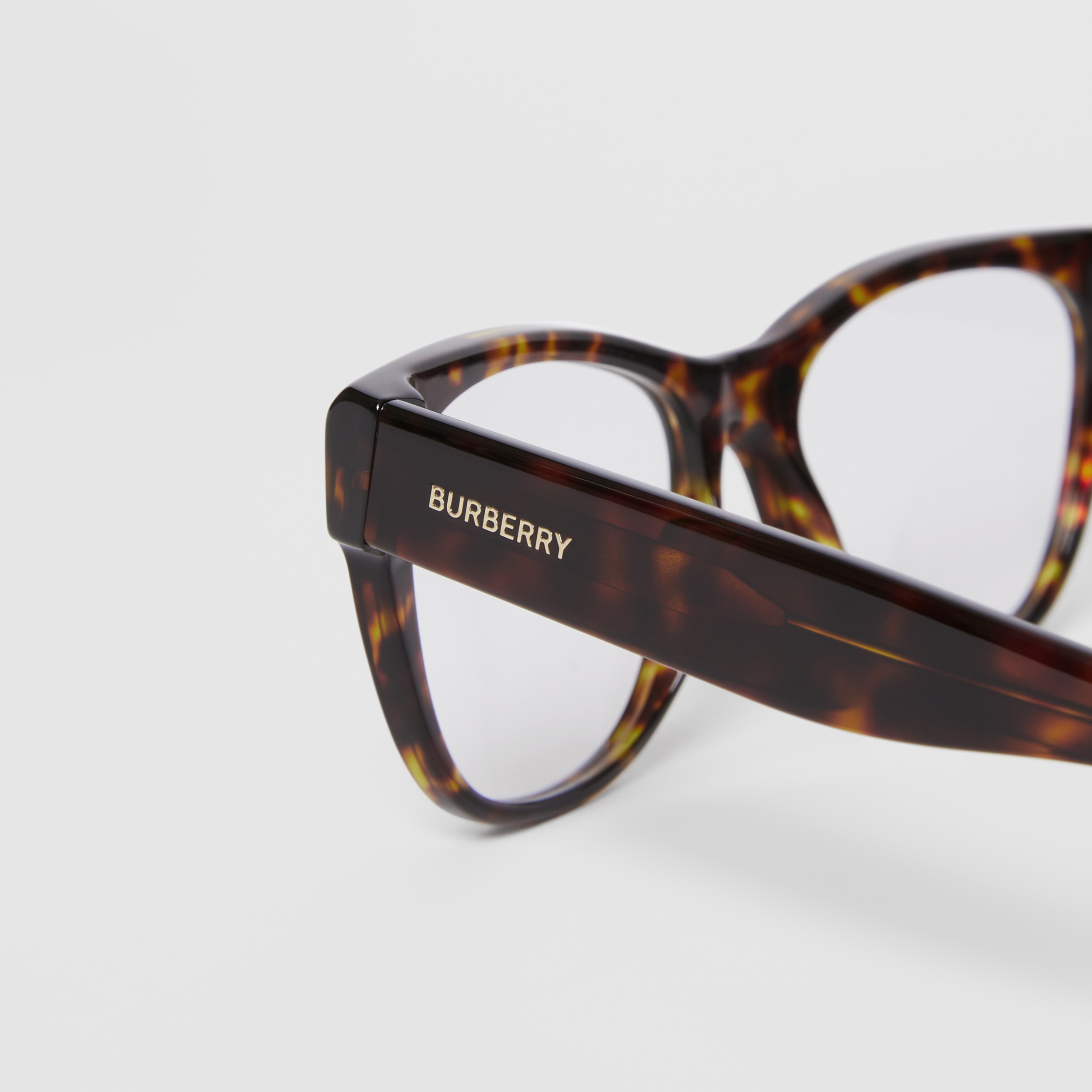 Square Optical Frames In Tortoiseshell Women Burberry United States 8123