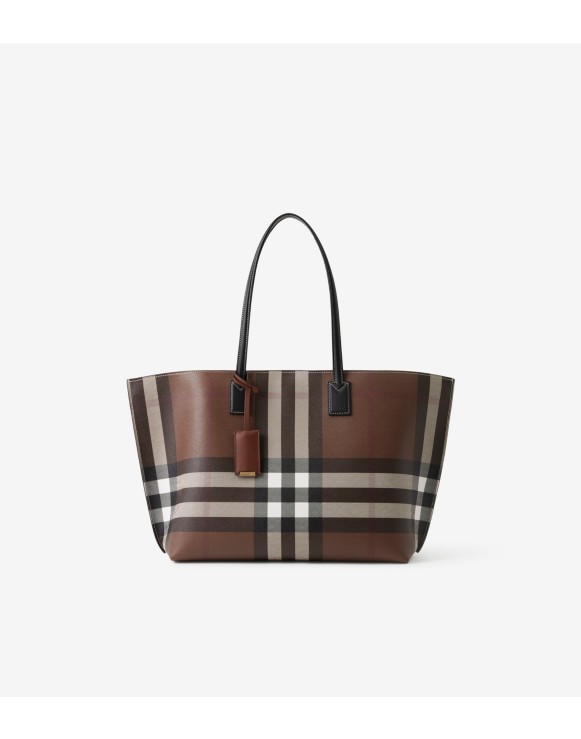 トート | キャンバス＆レザー | Burberry® 公式サイト