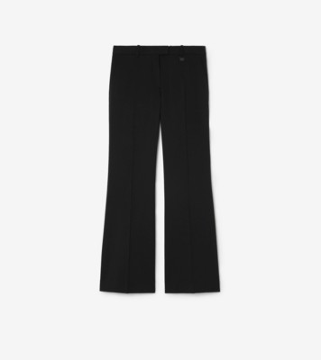 Burberry ウールブレンド テーラードトラウザー (ブラック) - ウィメンズ | Burberry®公式サイト