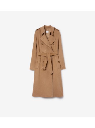 Burberry wool store cashmere tailored coat