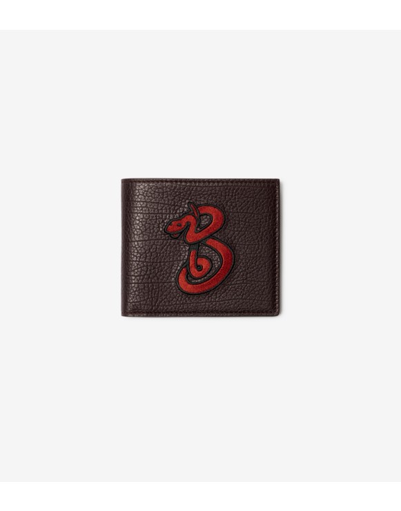 B Snake Bifold Wallet