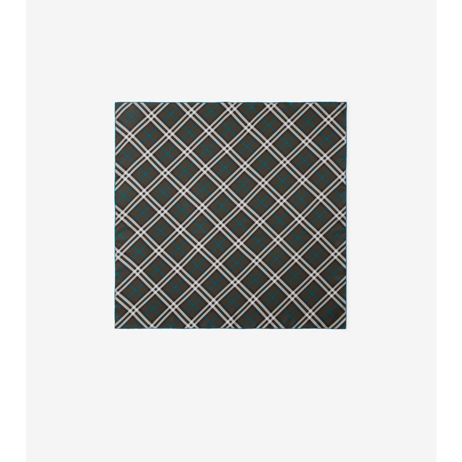 Burberry color check square scarf online