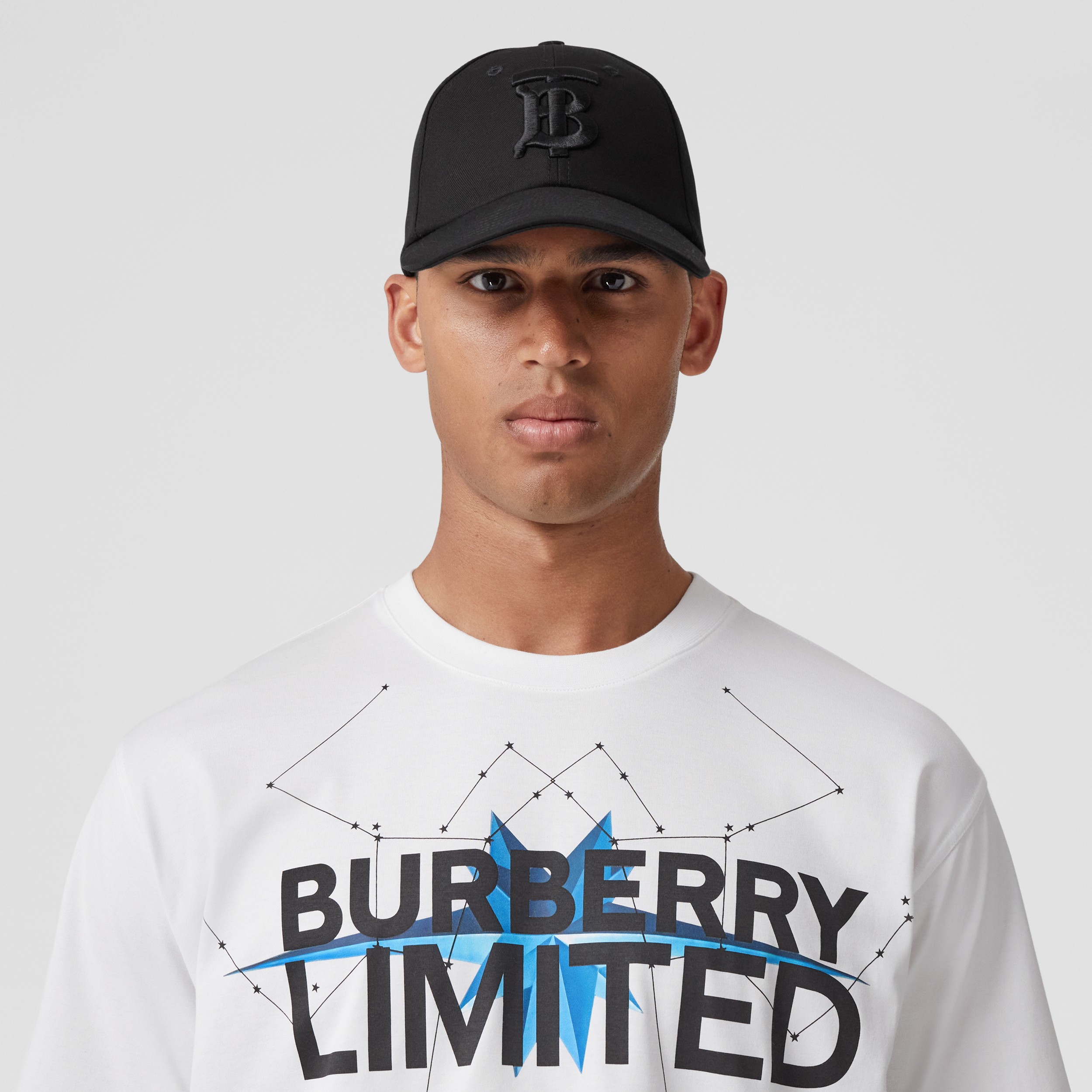 Camiseta en algodón con estampado de constelaciones (Blanco) - Hombre | Burberry® oficial - 2
