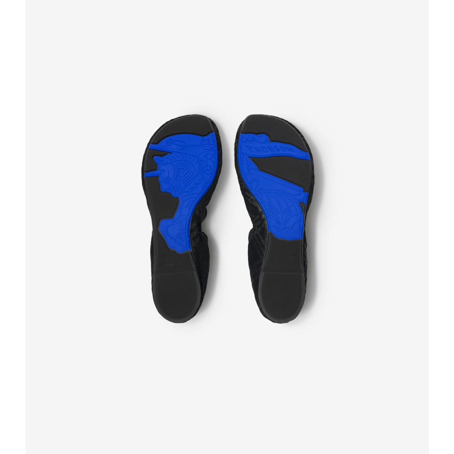 Ballerines Baby en cuir velours Check​