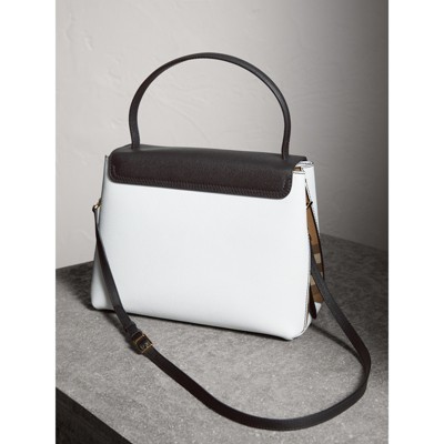 burberry bag white