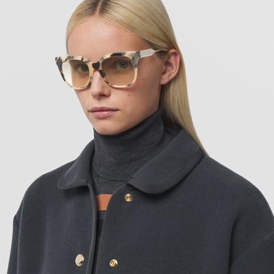 burberry butterfly frame sunglasses