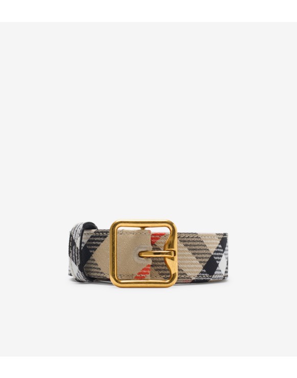 Burberry designer belt best sale