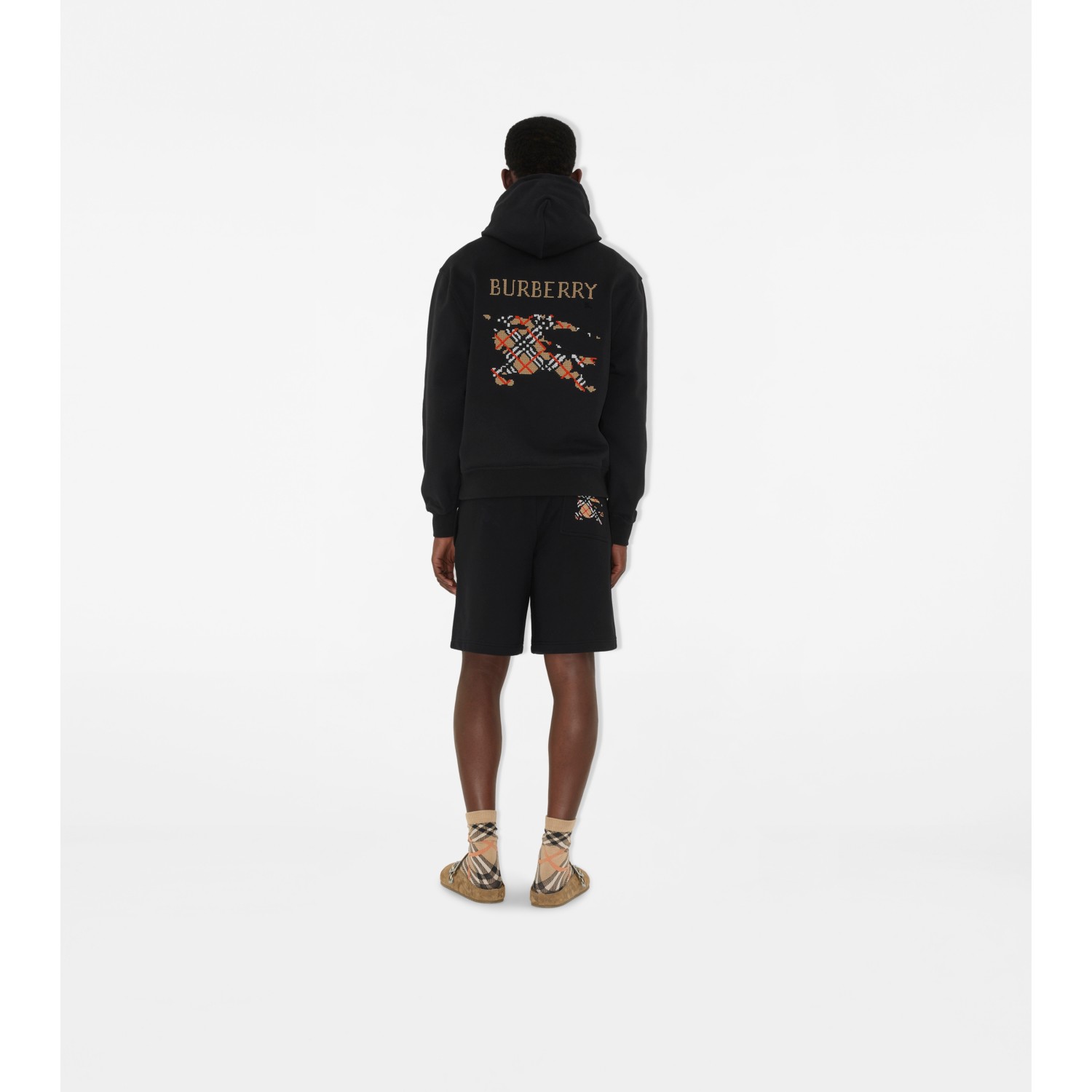 Cross Stitch Knight​ Cotton Hoodie - thumbnail 2
