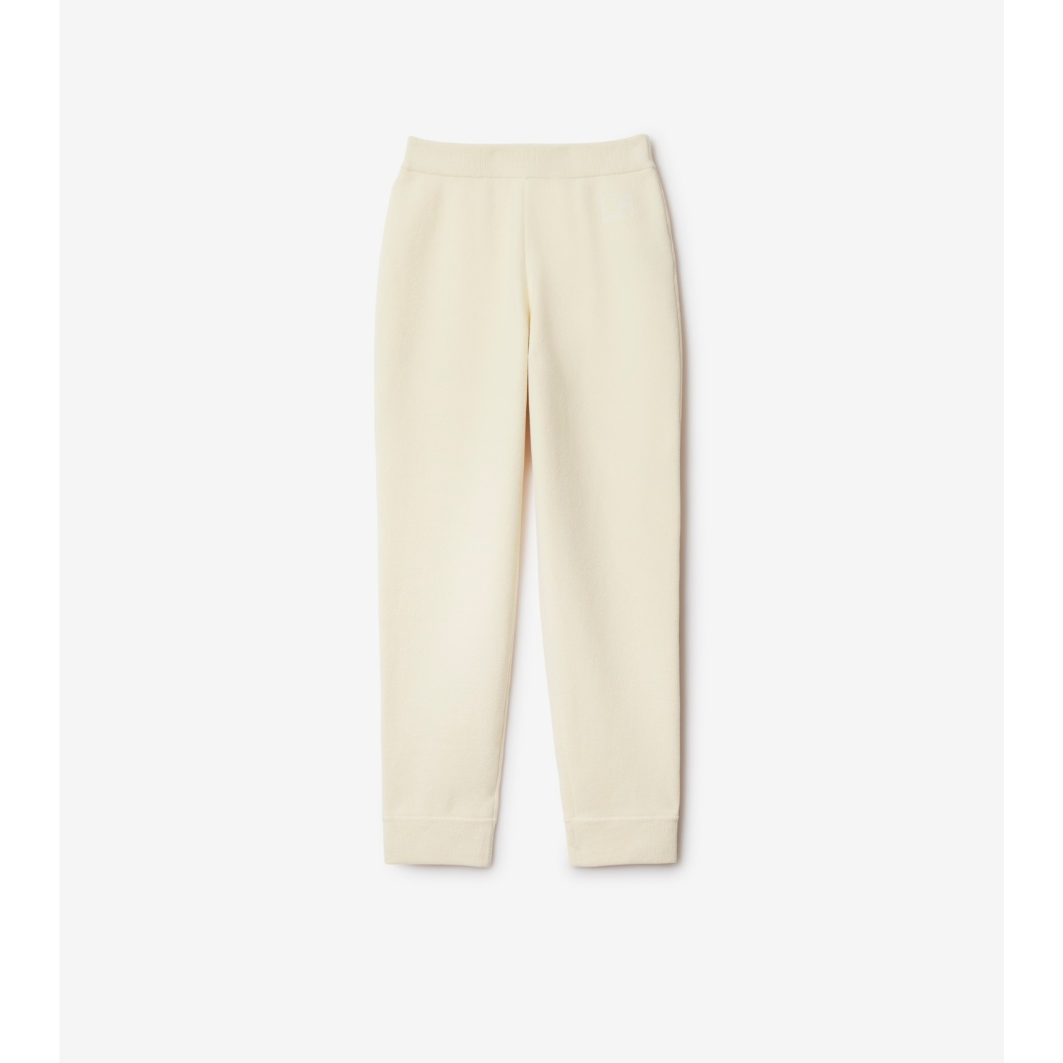 Pantalon de jogging en coton et laine mélangés