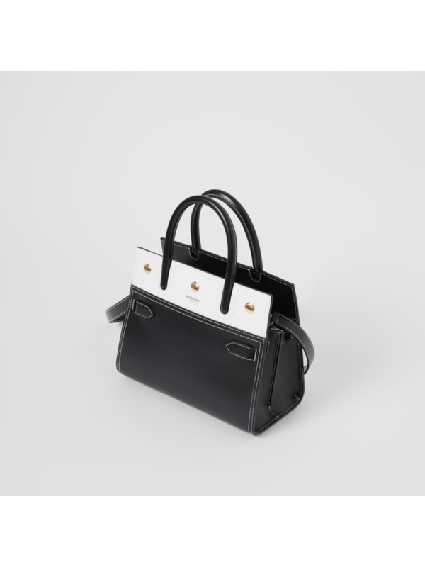 small black handle bag