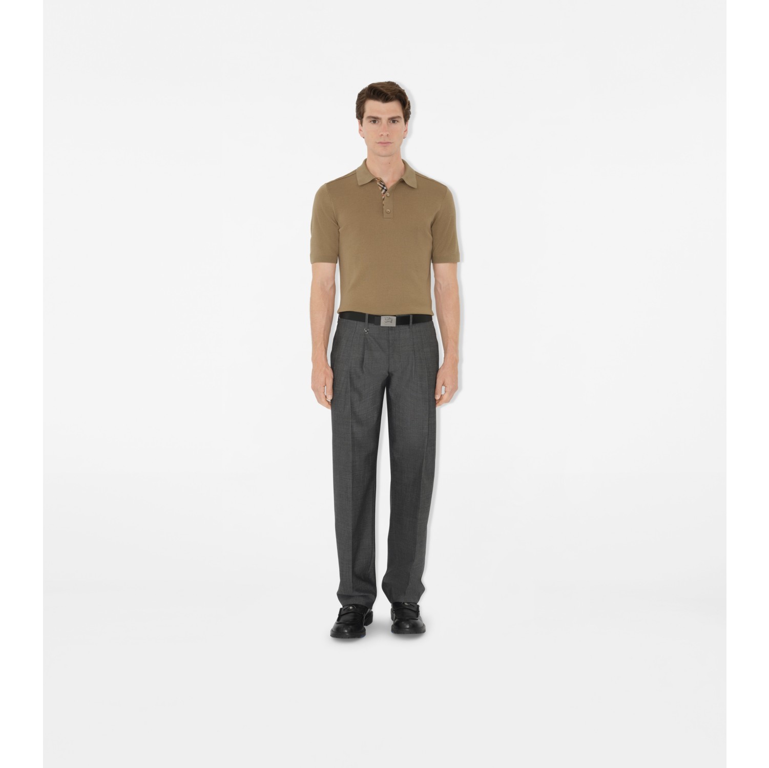 Wool Polo Shirt