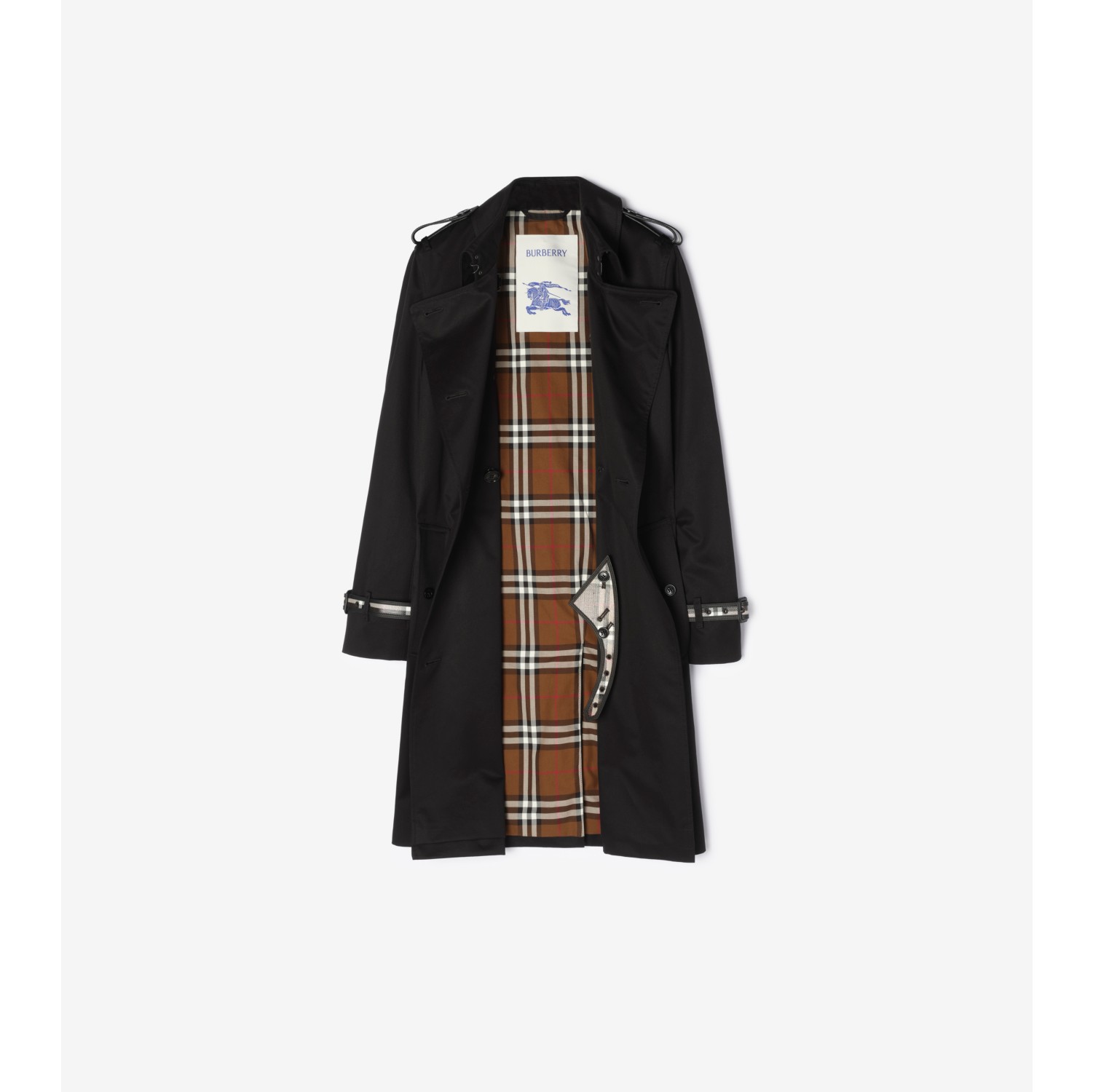 Mid-length Gabardine Kensington Trench Coat