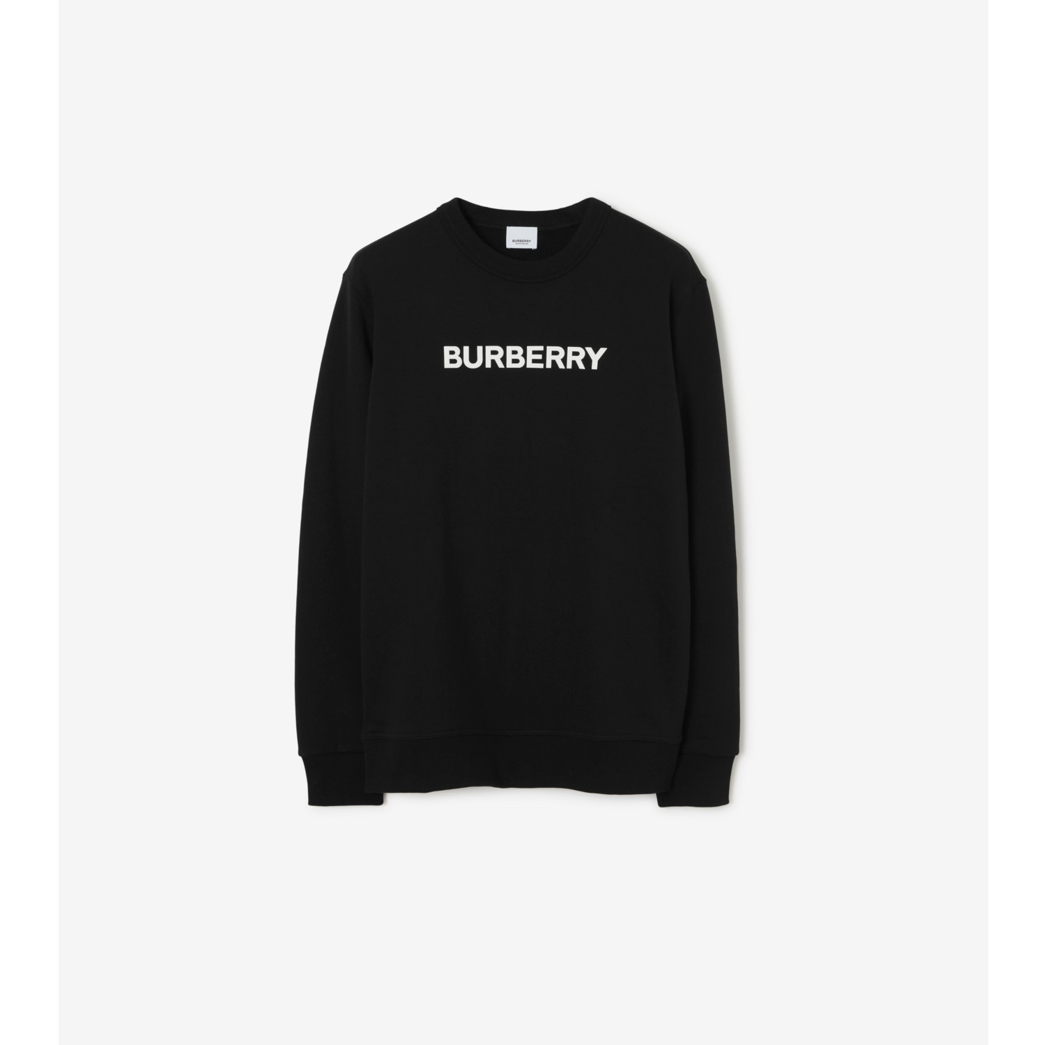 Sweat-shirt en coton à logo
