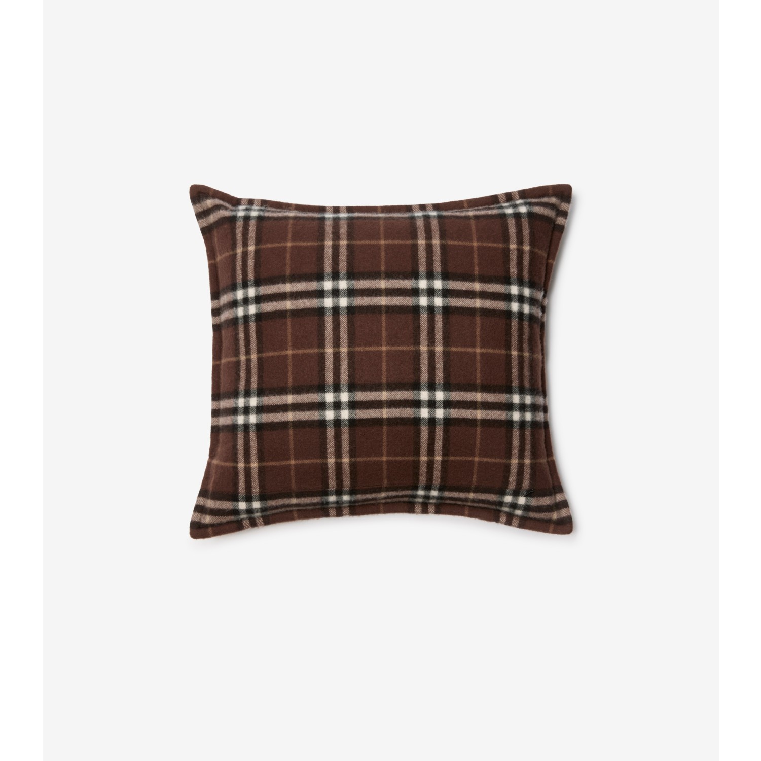 Check Cashmere Cushion